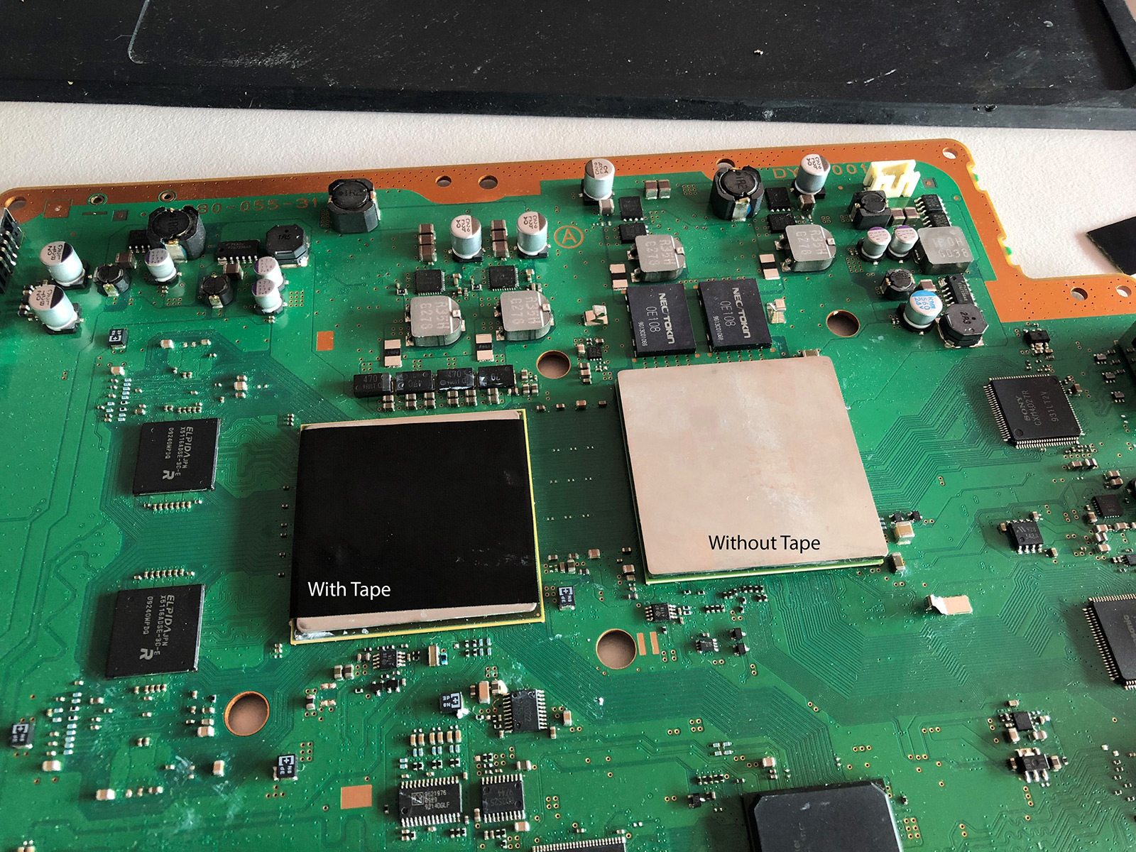 Reworking reflective components with Focused IR